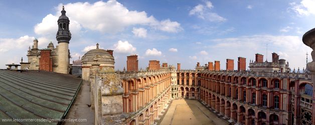 Visite des toits du Château de Saint-Germain-en-Laye