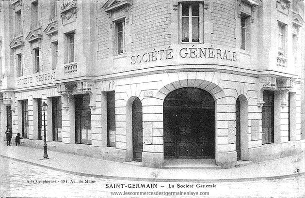Banque Société Générale 2 Rue de la République, 78100 Saint-Germain-en-Laye