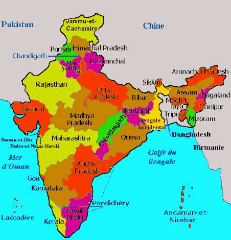 Inde Map