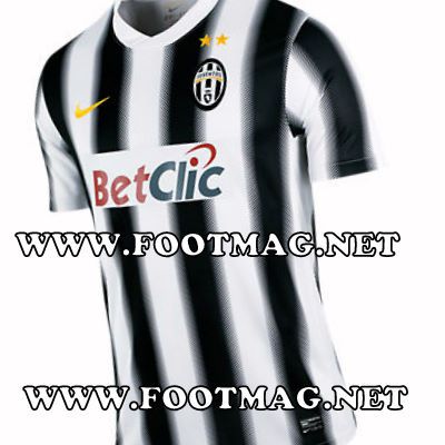 Nouveau Maillot Juventus Turin saison 2011 - 2012 www.footmag.net Domicile