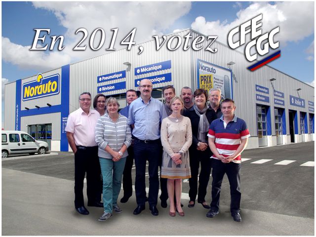 En 2014 Votez CFE-CGC
