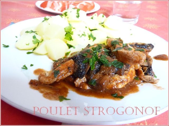 poulet strogonof 2