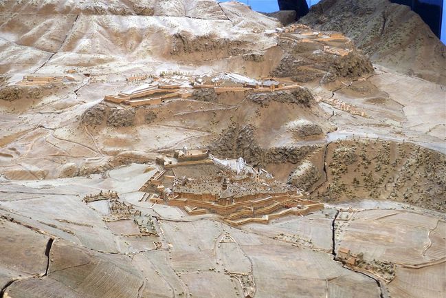 Briancon NO detail - plan-relief 1736
