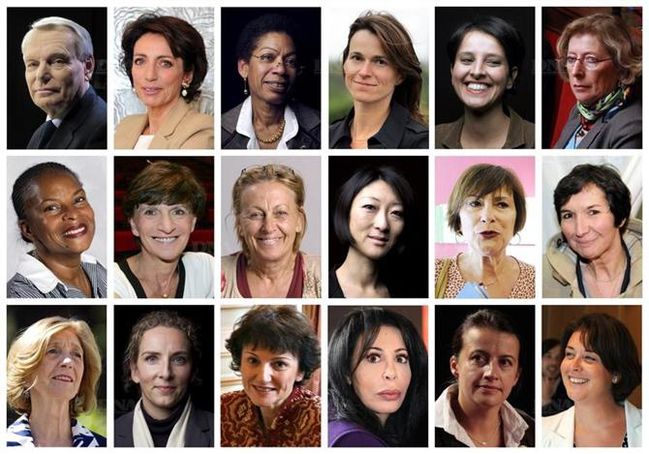 17-femmes-font-partie-du-gouvernement-ayrault-(photos-afp)