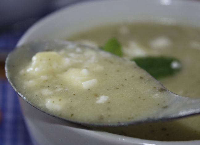 Velouté de courgettes