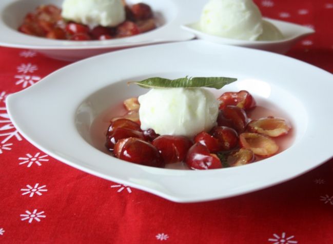 soupe de cerises