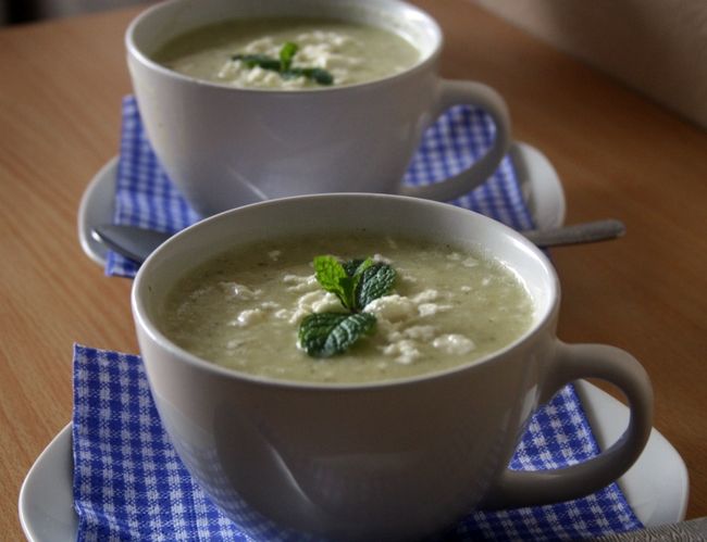 Velouté de courgettes
