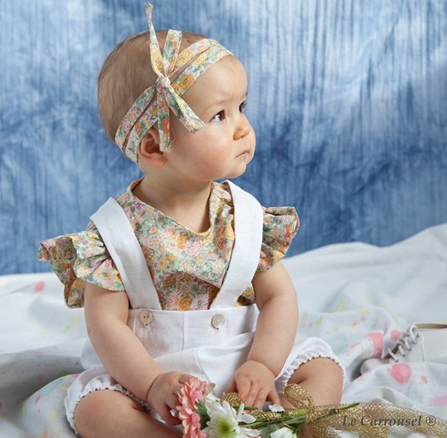 Combi bloomer Rougie blanc AL