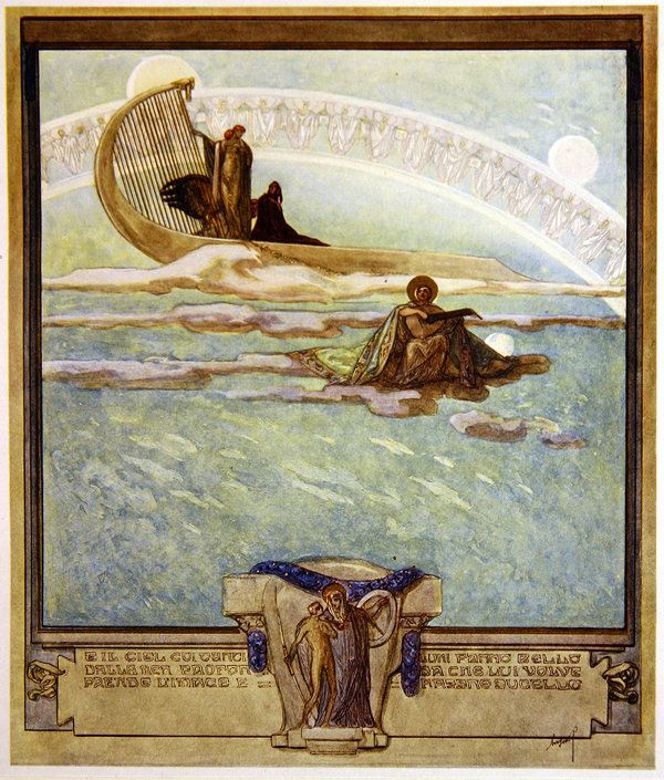 Franz von Bayros illustration for dante's 'divine -copie-1