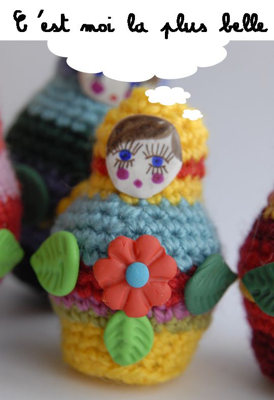 pourpées russe en crochet 2