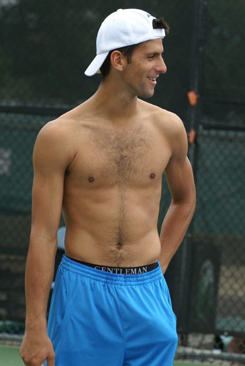 NOVACK DJOKOVIC TENNIS BULGE ARMPIT NU 05