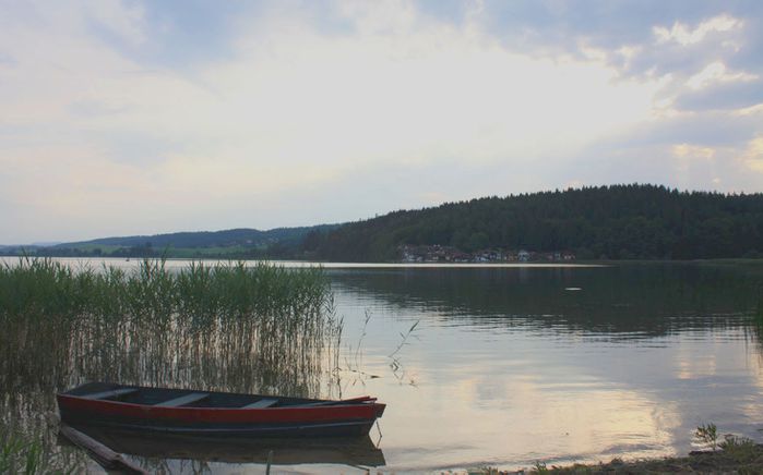 coucher soleil lac 21 juillet 014