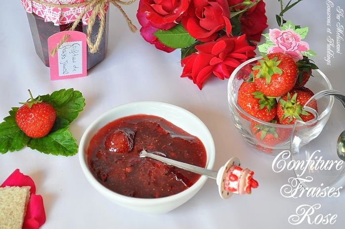 confiture de fraises