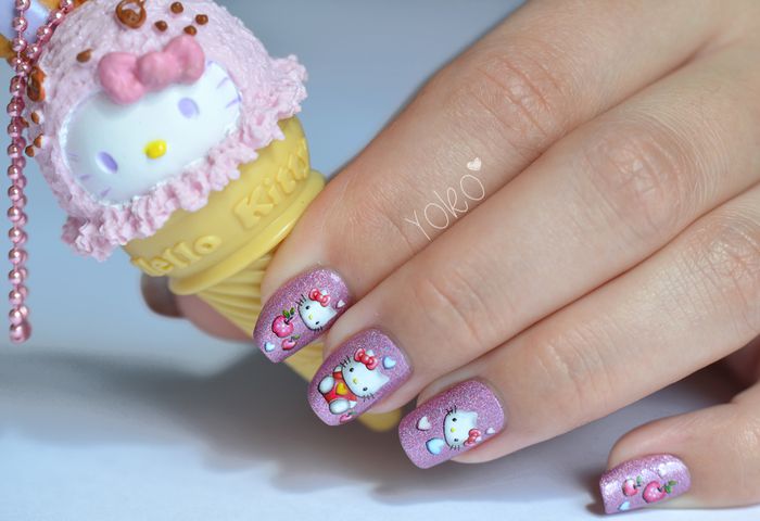 NailArt-HelloKitty-waterdecals-2