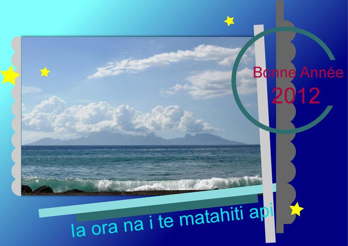 Bonne année 2012