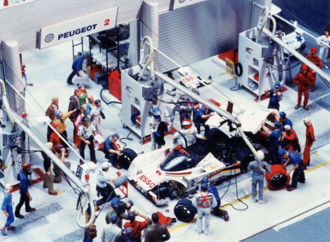 diorama formule 1