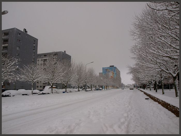 Cherbourg neige 2010 d