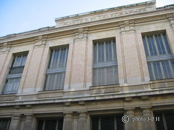 façade poste rue siegfried