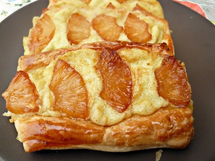 feuilletée aux ananas feuilletée aux ananas