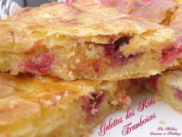 galette des rois framboises