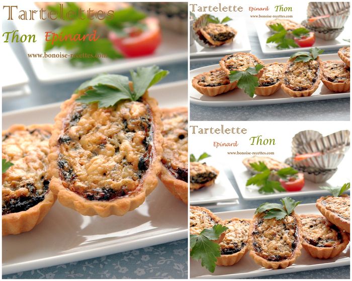 tartelette thon epinard3