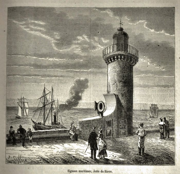 Jetée sémaphore 1828