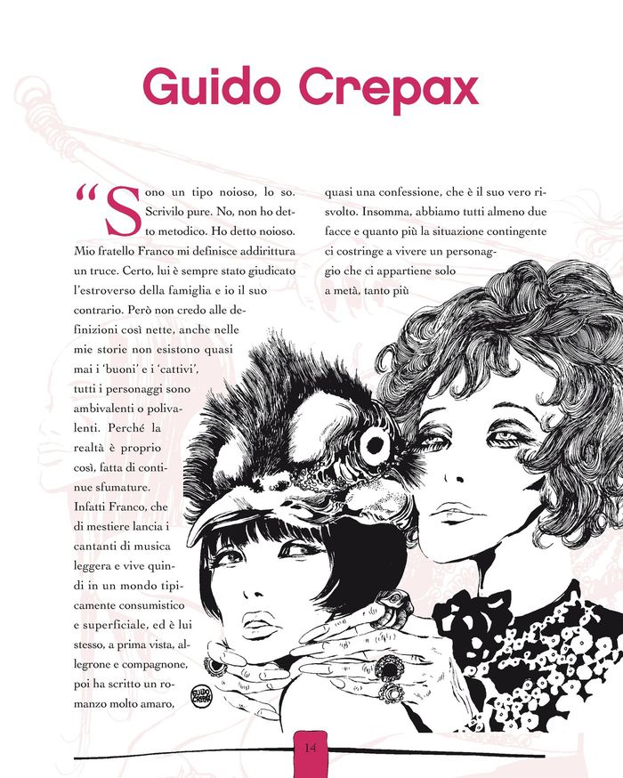 Nona Arte. Saggio storico sul fumetto. Sergio Rossi, VALENTINA di Guido