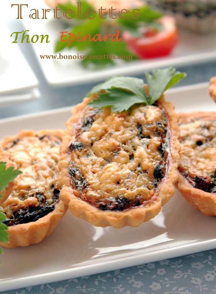 tartelette epinard thon2