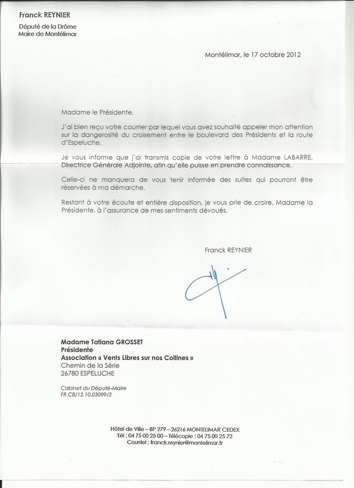 lettre Reynier 17-10-12