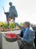 GHANDI Strasbourg statue inaugurée