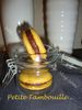 macarons banane chocolat