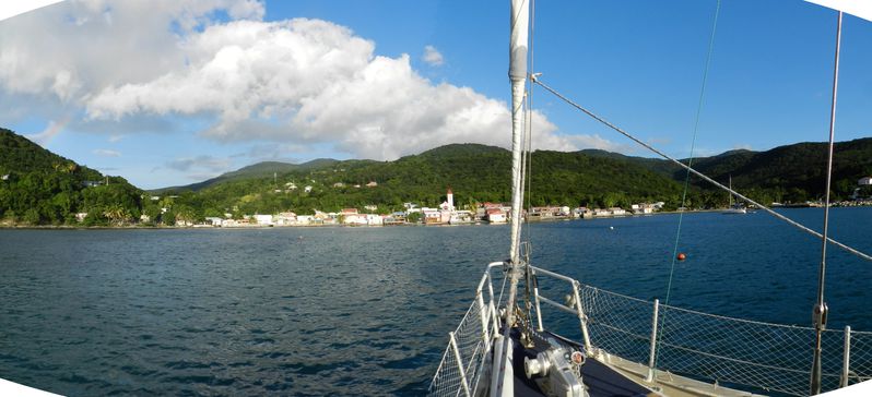 Guadeloupe Deshaies Arrivée01pano copie