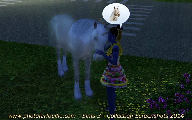 Sims 3 la Licorne