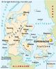 Carte Danemark