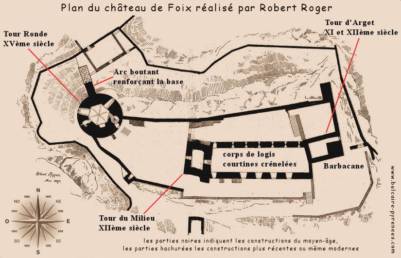 image from http img over blog com 825x531 2 00 54 05 chateau de foix vue en plan du chateau de foix02 jpg how to plan hockey rink chateau