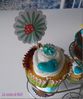 cupcakes pied baby shower