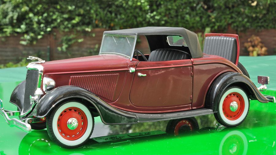 FORD ROADSTER 1934 CABRIOLET SOLIDO - 32