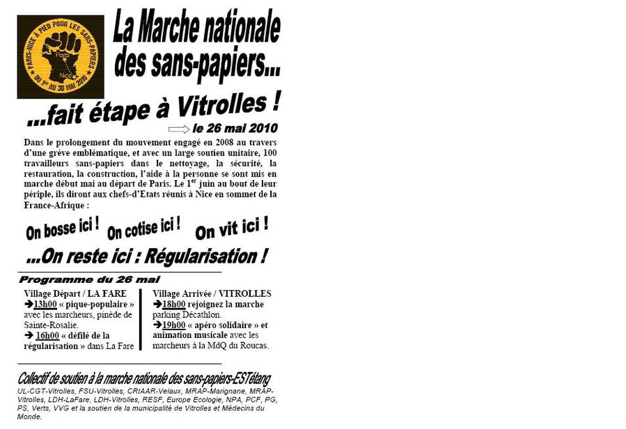 05 2010 Sans papiers
