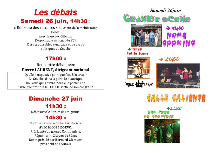 programme l-zan section de N-mes 2010 2