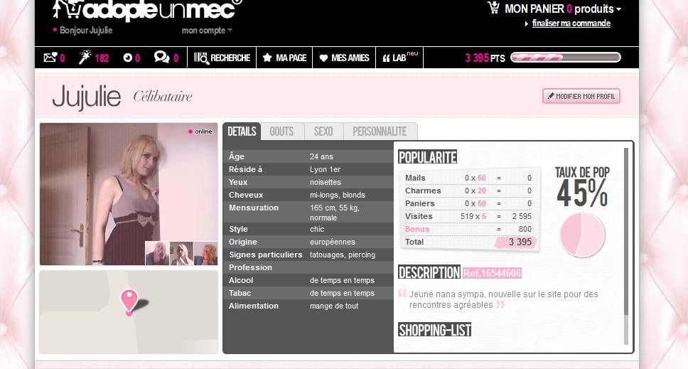 Avis site rencontre adopteunmec