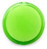 miroir de poche support publicitaire vert