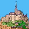 mont-saint-michel couleur