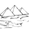 pyramides à colorier