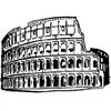rome-antique à colorier