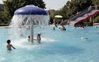Nichtschwimmerbecken Wasserpilz