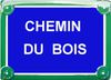 PLAQUE chemin-du-bois