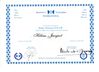 Certificat Maitre Prat PNL HJ2009