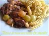 peposo de veau aux raisins & amandes
