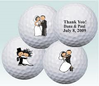 wedding favours.Golf balls