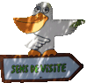 Pancarte sens de la visite Pancarte sens de la visite